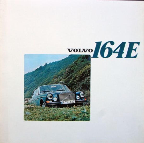 Volvo 164 E Modelprogram 1972 Carbrochure (6945)